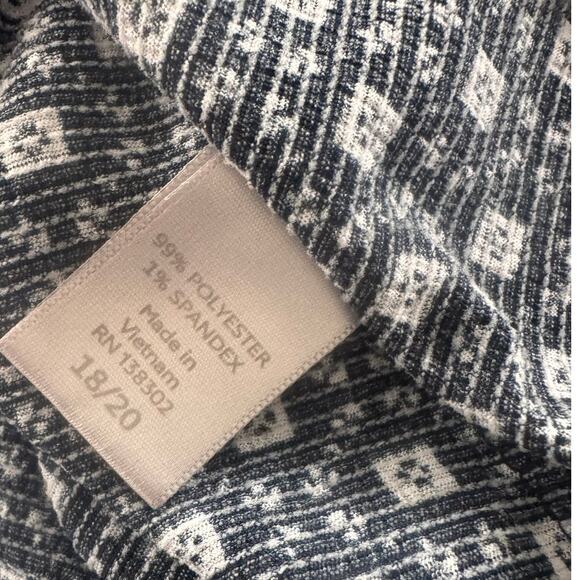 Avenue Womens Plus Size 18/20 Straps Sleeveless Layered Top - Picture 5 of 8